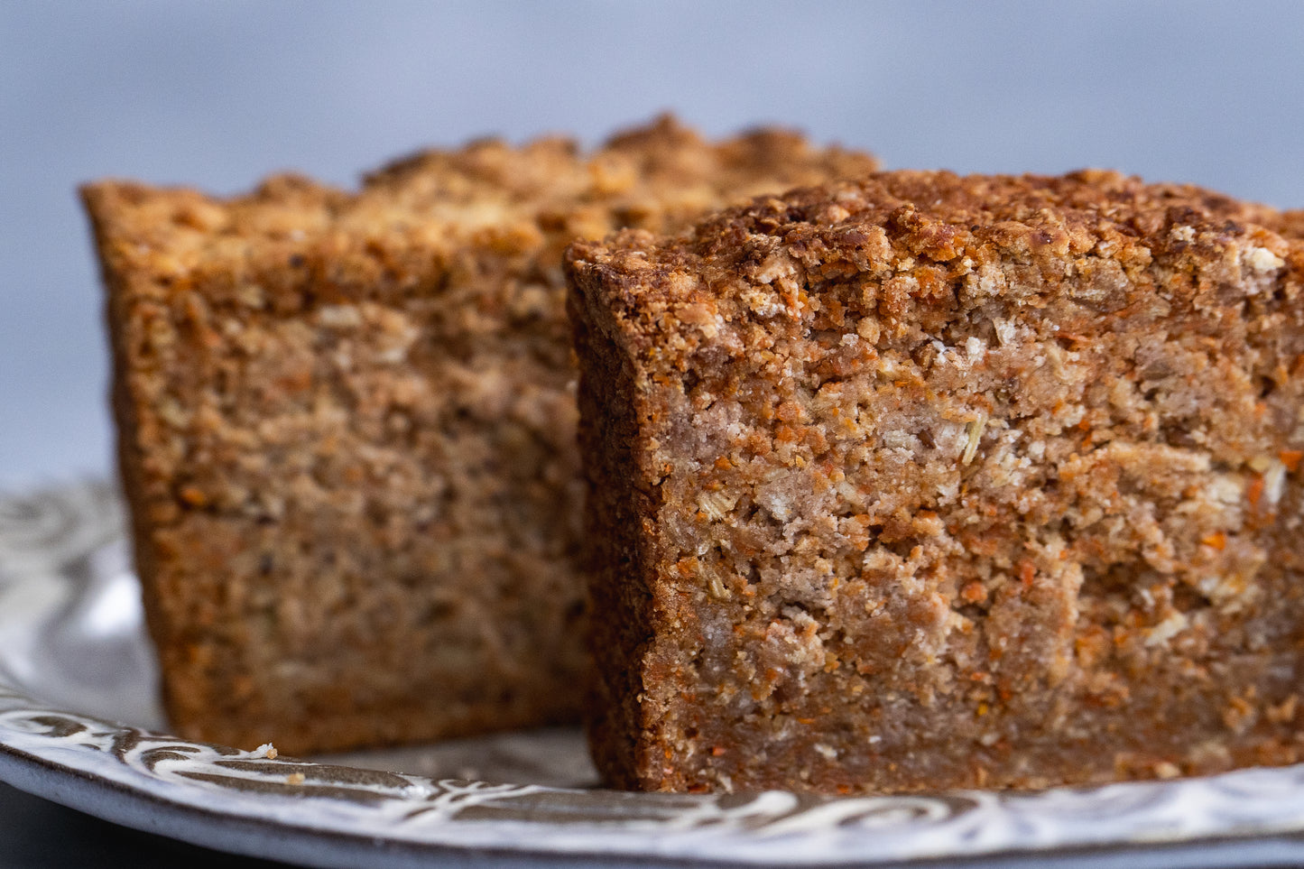 米粉を使用したヴィーガングルテンフリーのキャロットケーキ